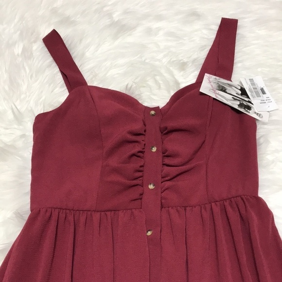 NWT Honey and Rosie Ruffled Tier Mini Dress Size Medium - Picture 13 of 14